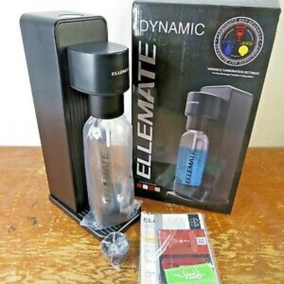 Ellemate Dynamic (Black)- Soda Maker - Picture 1 of 2